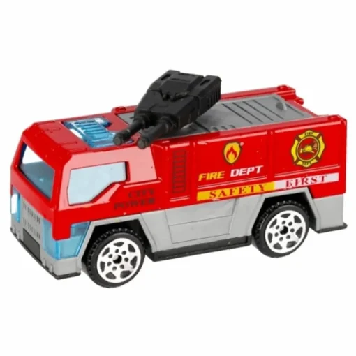EURO-TRADE PROMO Parking Straż Pożarna z akcesoriami + 2x auto MEGA CREATIVE 498816
