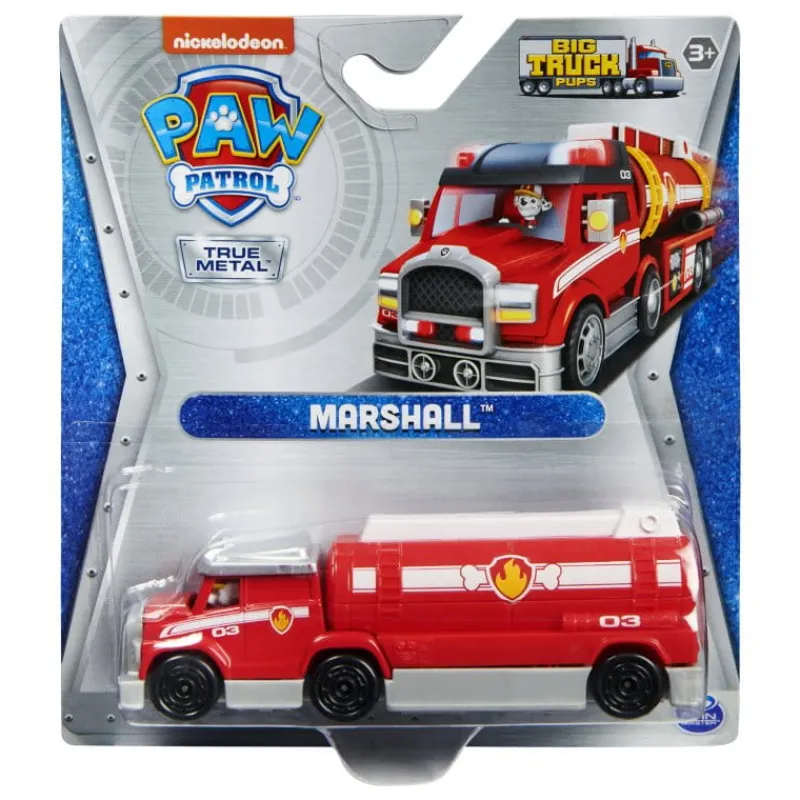 SPIN MASTER PROMO PAW PATROL Psi Patrol Wóz strażacki Big Truck Pups Marshall p6 6063793