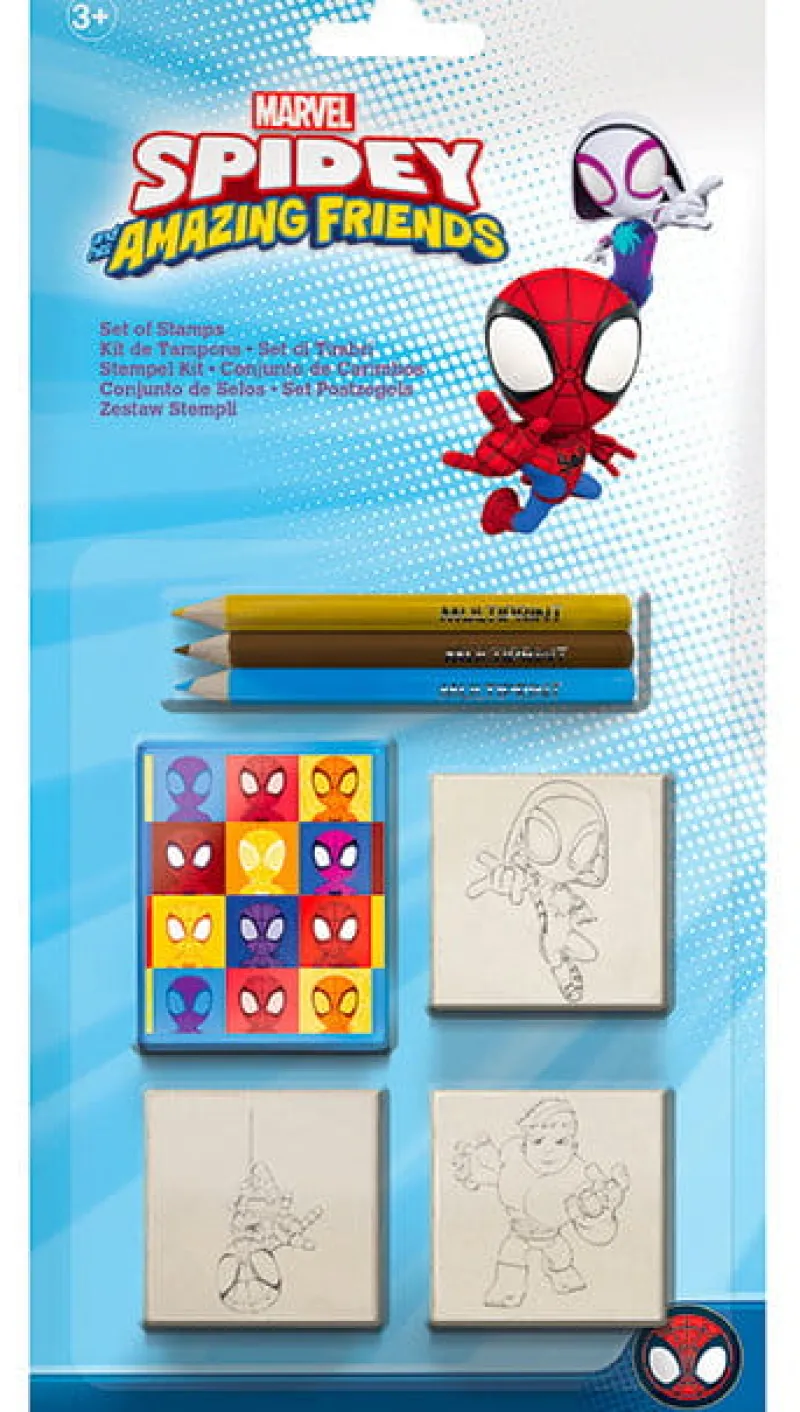 DANTE PROMO Pieczątki Spidey blister 3szt 3135 Multiprint