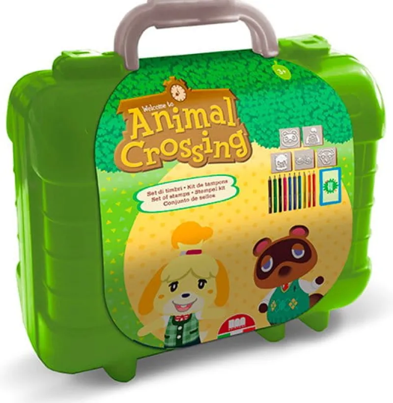 DANTE PROMO Pieczątki Travel set Animal Crossing 42105 Multiprint mix cena za 1szt