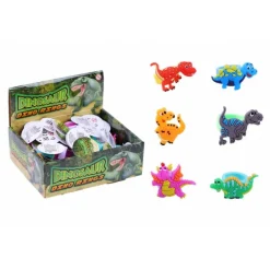 NORIMPEX PROMO Pierścionek gumowy z dinozaurem P543302 p48 mix cena za 1 szt