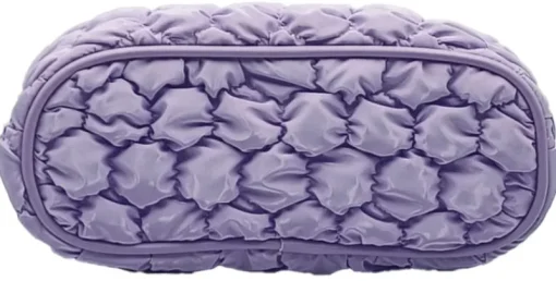 STNUX PROMO Piórnik puffy fioletowy 22x8,5cm 8998