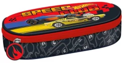 MAJEWSKI PROMO Piórnik saszetka usztywniona z wewnętrzną klapką PC-01 Hot Wheels