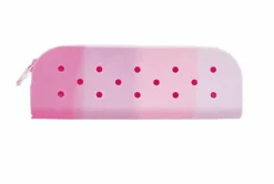 STNUX PROMO Piórnik z wpinkami różowy STN 9117