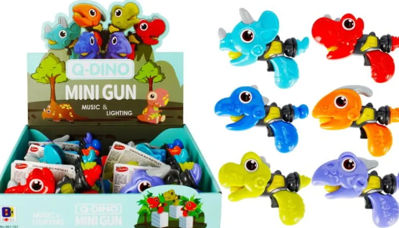 EURO-TRADE PROMO Pistolet na baterie Donozaur Mega Creative p12 mix cena za 1 szt