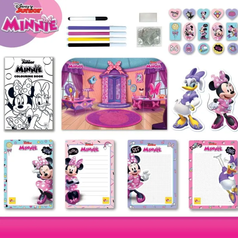 LISCIANI GIOCHI PROMO Plecak i szkoła rysowania Myszka Minnie LISCIANI 92932