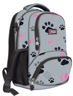 MAJEWSKI PROMO Plecak 1-komorowy STRIGHT BP-71 Paws