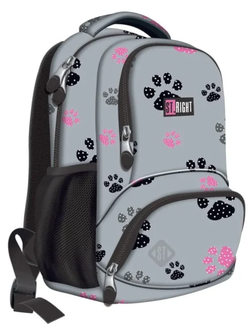 MAJEWSKI PROMO Plecak 1-komorowy STRIGHT BP-71 Paws
