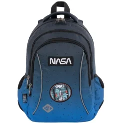 MAJEWSKI PROMO Plecak 3-komorowy STRIGHT BP-26 Space Moon