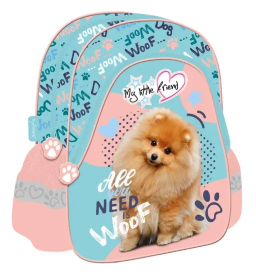 MAJEWSKI PROMO Plecak przedszkolny My Little Friend Fluffy Dog