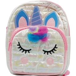 STNUX PROMO Plecak Puffy Unicorn biały 20x26x8cm STN 8738