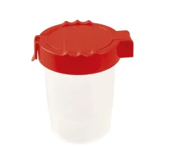 TETIS PROMO Pojemnik na wodę zamykany czerw.
