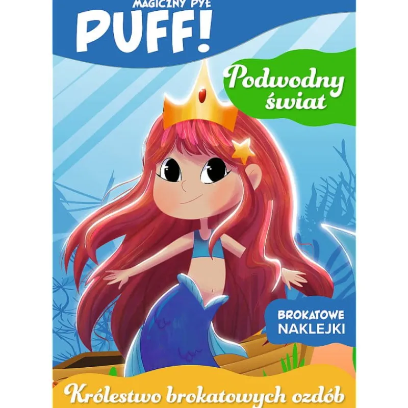 Dzieci TREFL PROMO PUFF! Magiczny pył. Królestwo brokatowych ozdób. Podwodny świat KS68212