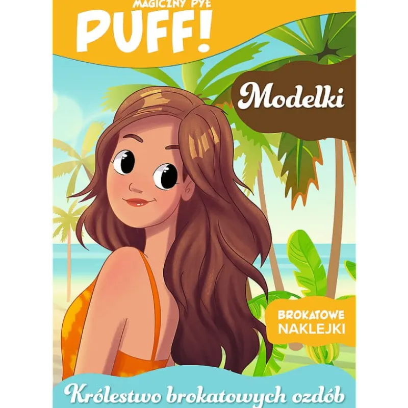 Dzieci TREFL PROMO PUFF! Magiczny pył. Królestwo brokatowych ozdób. Modelki KS68151