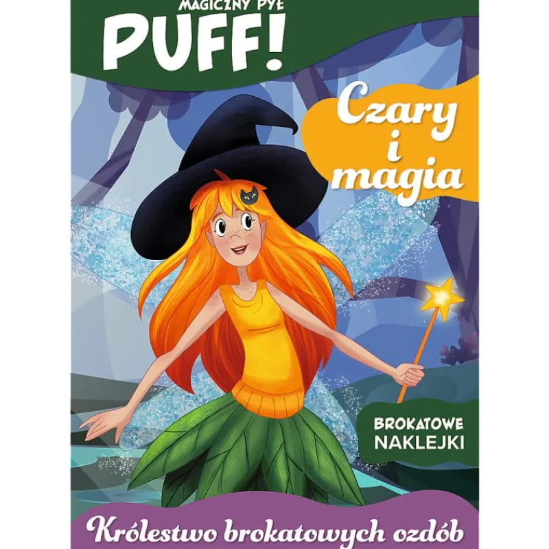 Dzieci TREFL PROMO PUFF! Magiczny pył. Królestwo brokatowych ozdób. Czary i magia KS68137