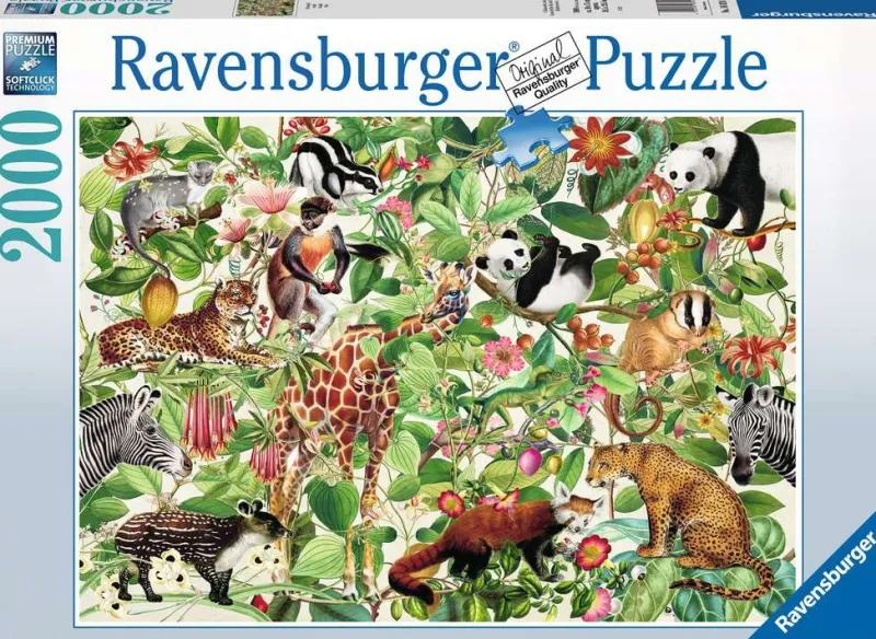 RAVENSBURGER PROMO Puzzle 2000el Dżungla 168248 p6