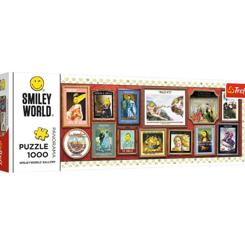 TREFL PROMO Puzzle 1000el Panorama Galeria Smiley World 29053