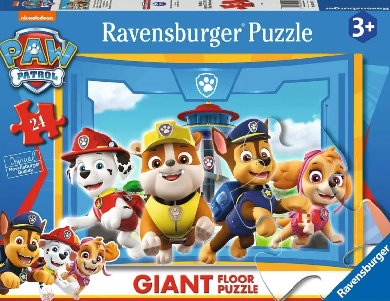 RAVENSBURGER PROMO Puzzle 24el podłogowe PAW PATROL Psi Patrol Giant 030903