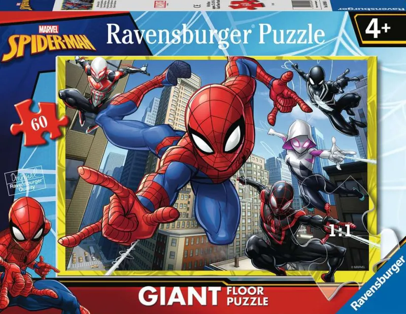 RAVENSBURGER PROMO Puzzle 60el podłogowe Spider-Man Giant 030958
