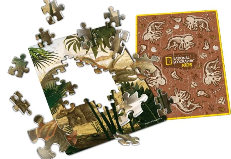 DANTE PROMO Puzzle Triceratops 63el National Geographic DS1042H Cubic Fun