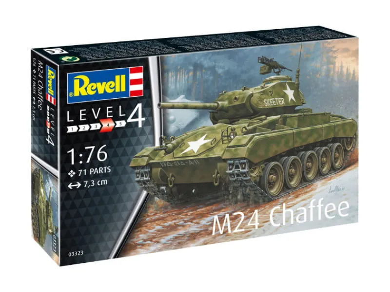 REVELL PROMO 03323 Czołg M24 Chaffee 1:76 71 elementów