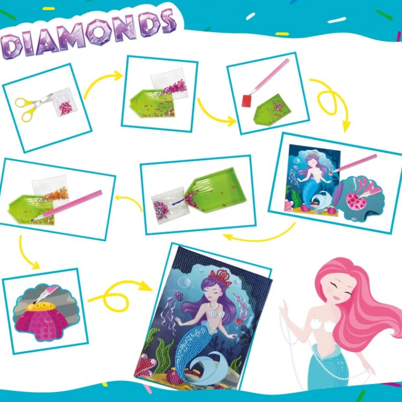 LISCIANI GIOCHI PROMO Sandy Colorando Diamonds Kolorowanie diamentami LISCIANI 97500