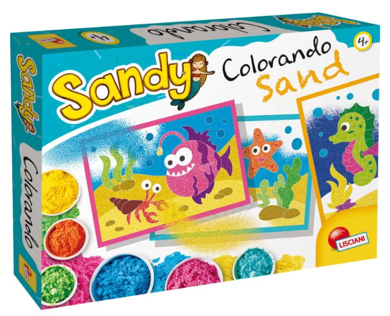 LISCIANI GIOCHI PROMO Sandy Colorando Sand Kolorowanie piaskiem LISCIANI 97494