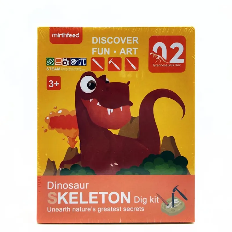 NORIMPEX PROMO Skamielina Dinozaur szkielet Tyranozaur + narzędzia 1007996