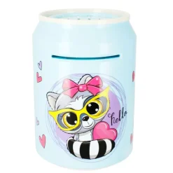 EURO-TRADE PROMO Skarbonka sejf szyfr niebieska 482923 MC
