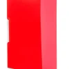 TETIS PROMO Skoroszyt PP zaciskowy A4 czerwony BT620-C