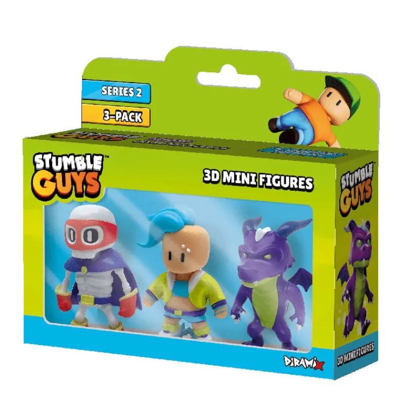 DANTE PROMO Stumble Guys 3 mini figurki w opakowaniu 61130 p27
