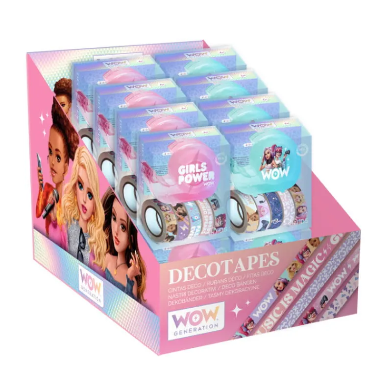 KIDS EUROSWAN PROMO Taśmy dekoracyjne WoW Generation WOW00050 mix cena za 1szt