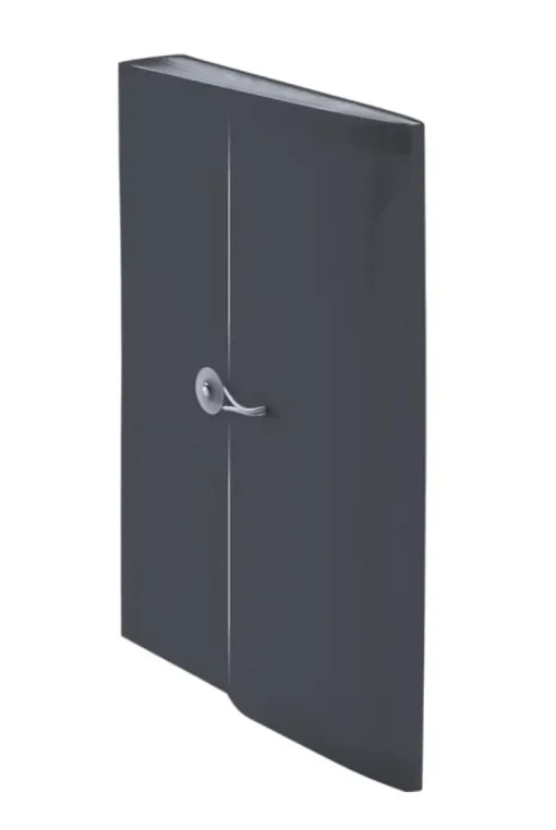 TETIS PROMO Teczka harmonijkowa PP z gumką (13) A4 czarna