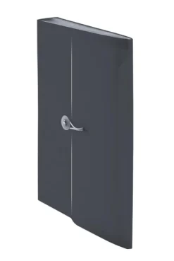 TETIS PROMO Teczka harmonijkowa PP z gumką (13) A4 czarna
