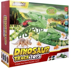 NORIMPEX PROMO Tor Dinozaur z autem 7042