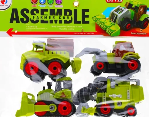 EURO-TRADE PROMO Traktor do skręcania z akcesoriami 502267 Mega Creative