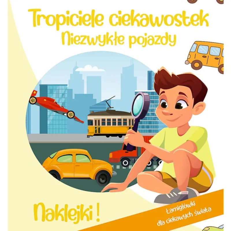Dzieci TREFL PROMO Tropiciele ciekawostek. Niezwykłe pojazdy 09123