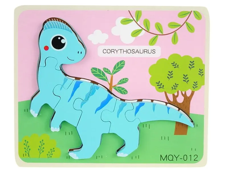 ADAR PROMO Układanka drewniana dinozaur 551718