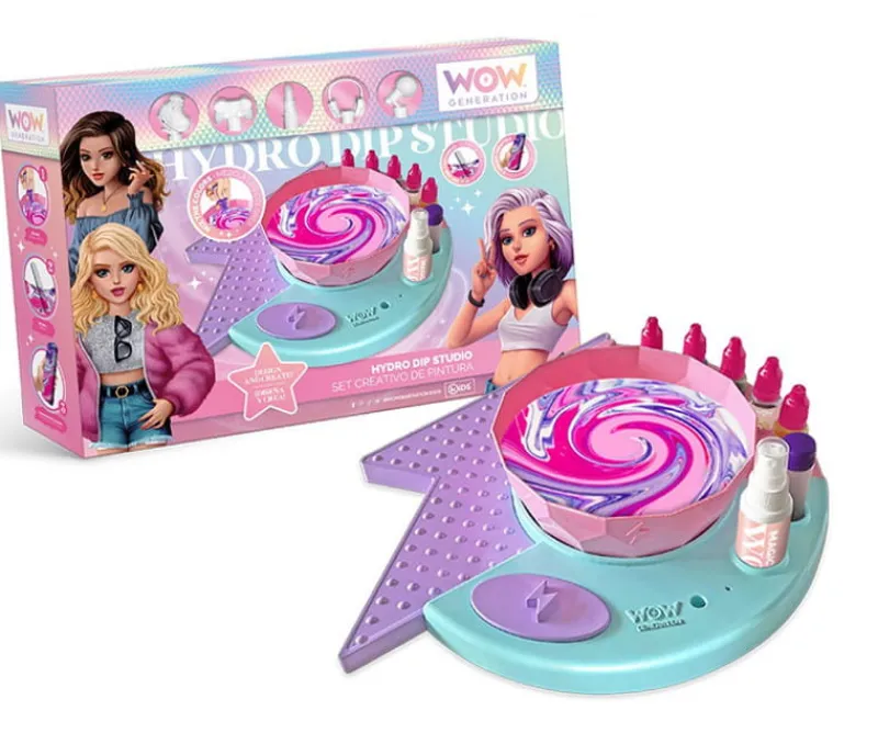 KIDS EUROSWAN PROMO Zestaw kreatywny HYDRO DIP STUDIO z akcesoriami WoW Generation WOW00027