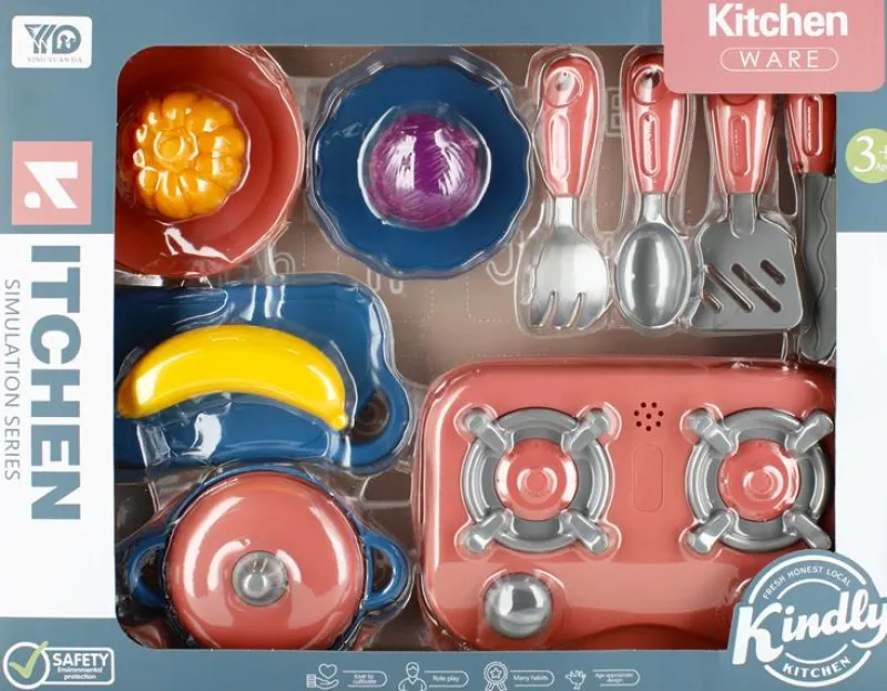 EURO-TRADE PROMO Zestaw kuchenny z kuchenką 498929 Mega Creative