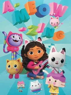 KIDS EUROSWAN PROMO Zestaw piśmienniczy 12el. Koci Domek Gabi. Gabby's Dollhouse GD00062