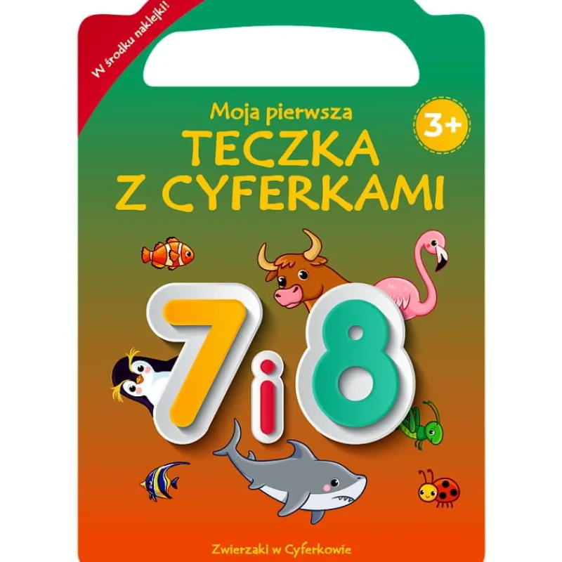 Dzieci TREFL PROMO Zwierzaki w cyferkowie. Moja pierwsza teczka z cyferkami. 7 i 8 KS66669