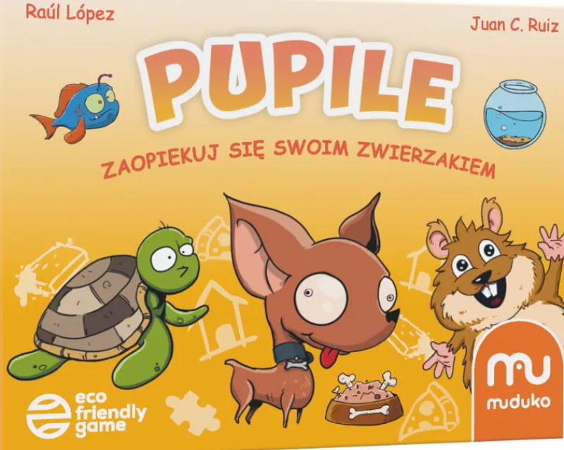 MUDUKO Pupile. Zaopiekuj się swoim zwierzakiem gra karciana