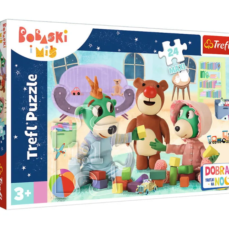TREFL Puzzle 24 Maxi - Zabawy ików przed snem