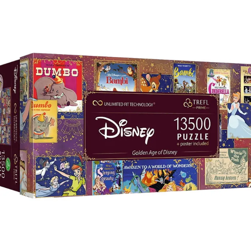 TREFL Puzzle 13500 Prime Disney Golden Age of Disney 81026
