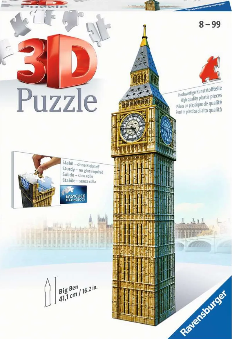 RAVENSBURGER Puzzle 3D 216el Big Ben 125548