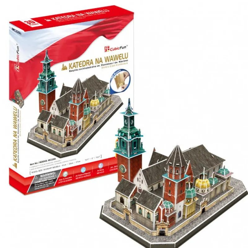 DANTE Puzzle 3D Katedra na Wawelu 101el