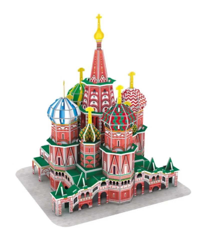 DANTE Puzzle 3D Katedra Św. Wasyla 46el