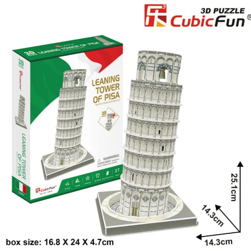 DANTE Puzzle 3D Krzywa wieża w Pizie