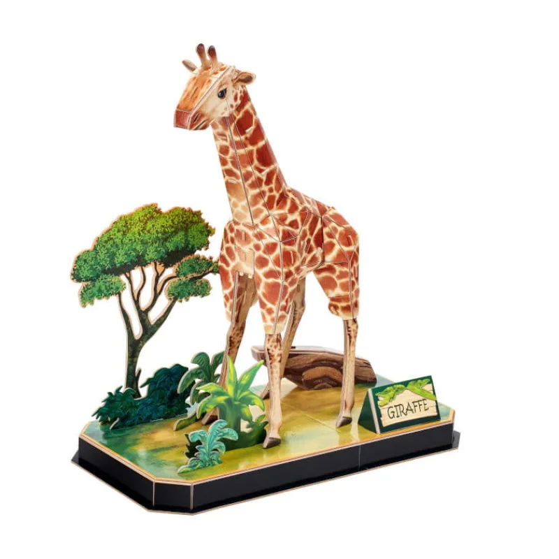 DANTE Puzzle 3D Zwierzęta Żyrafa P857H Cubic Fun